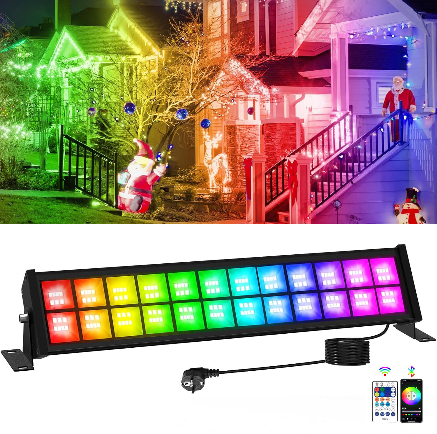 Smart Garden Uk - Barra de reflector LED RGB de