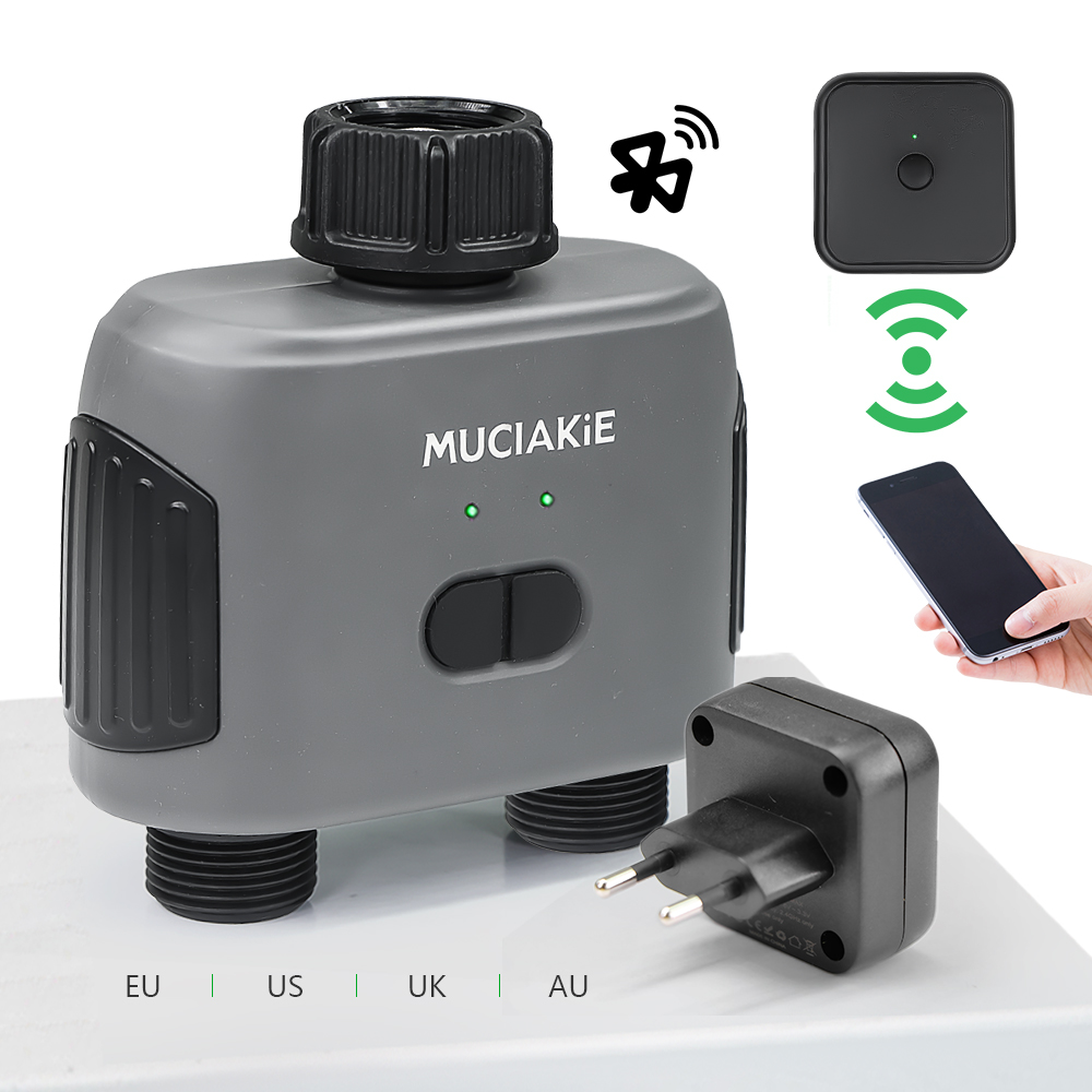 Smart Garden Uk - Temporizador de riego inteligente bidireccional, compatibilidad
