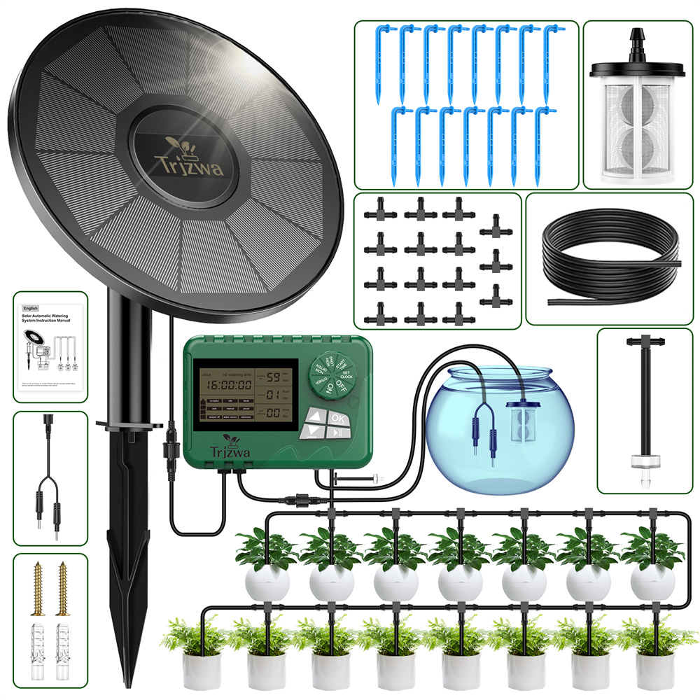 Smart Garden Watering System - Sistema de Riego por Goteo Solar