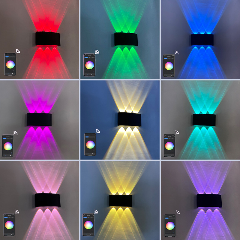 Lámpara LED de pared RGBW de 6 - Smart Garden Rooms reseña y precio