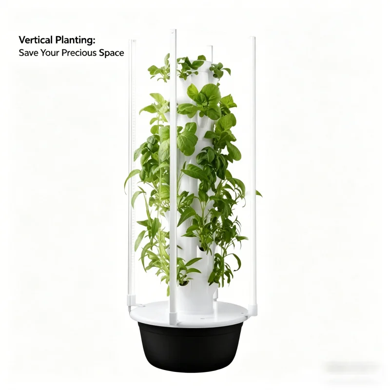 Torre Hidropónica Spacetree de - Smart Garden Herb reseña y precio