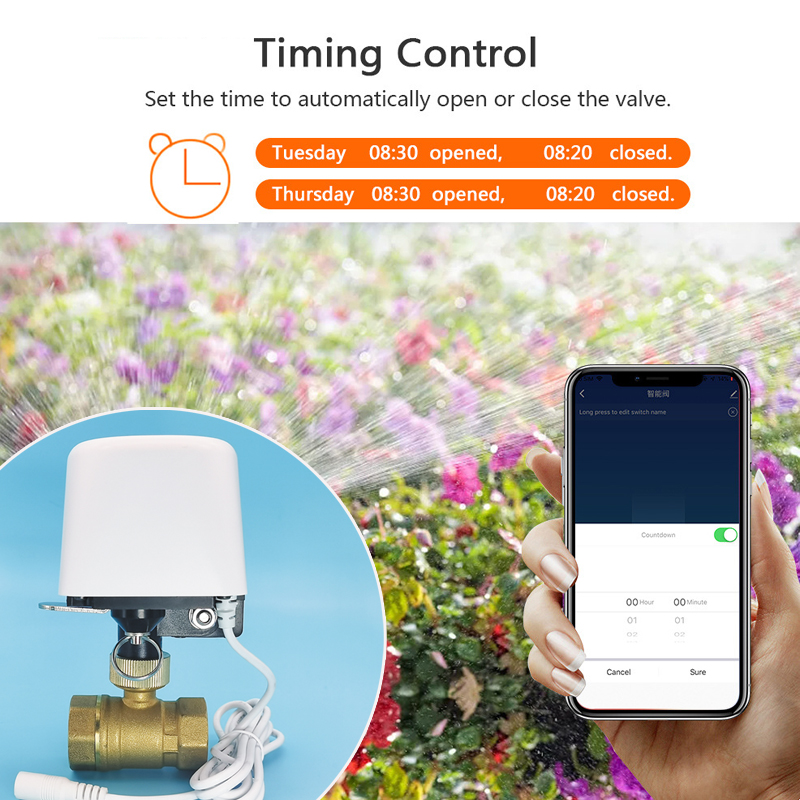Válvula de Agua Inteligente Tu - Smart Garden Watering System reseña y precio
