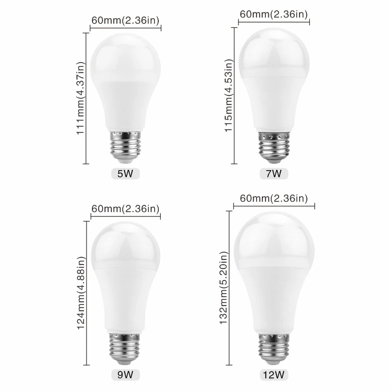 Bombilla LED E27 con Sensor de - Smart Garden Rooms reseña y precio
