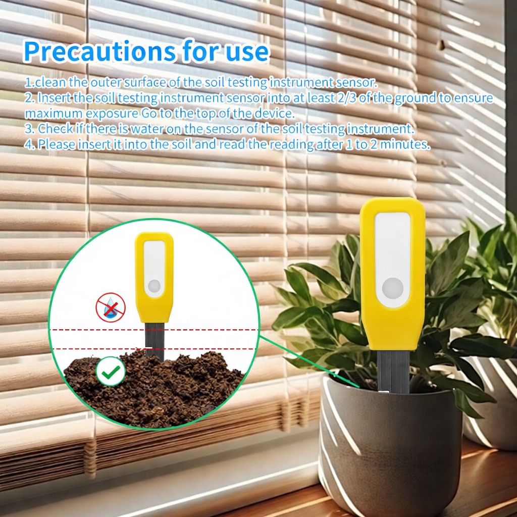 Monitor de Suelo WiFi Tuya, Se - Smart Urban Garden reseña y precio