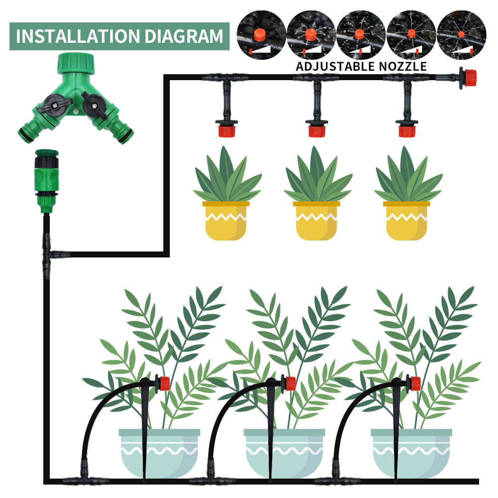 Sistema de riego por goteo par - Smart Urban Garden reseña y precio