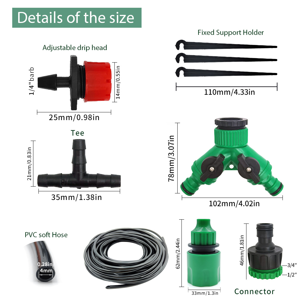 Sistema de riego por goteo par - Smart Urban Garden reseña y precio