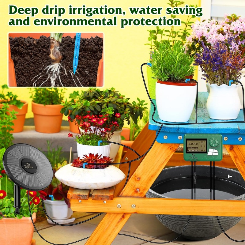 Equipo de riego solar, kit de  - Smart Urban Garden reseña y precio