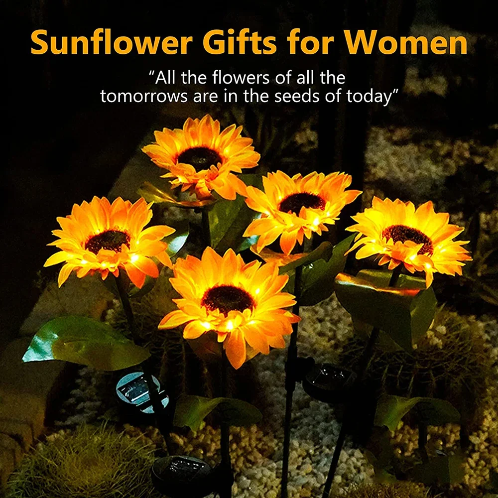 Girasoles solares simulados pa - Smart Urban Garden reseña y precio