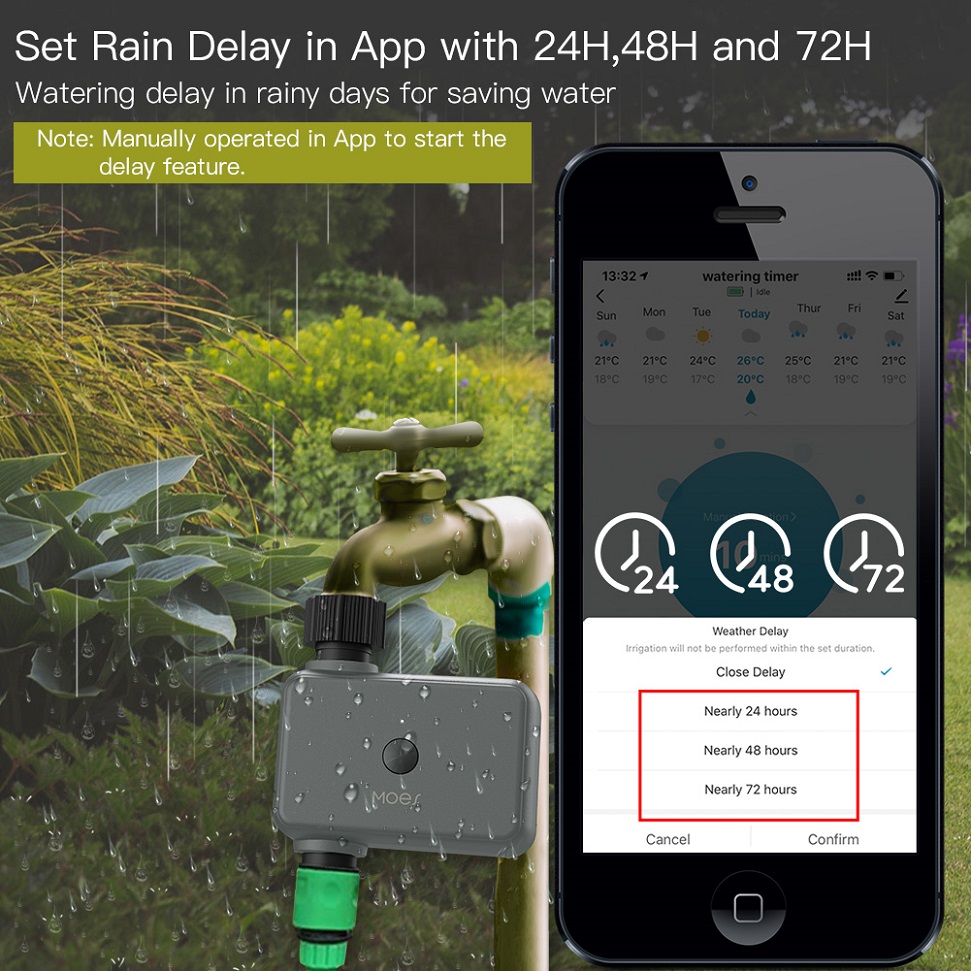 Sistema de riego de jardín con - Smart Garden Refill reseña y precio