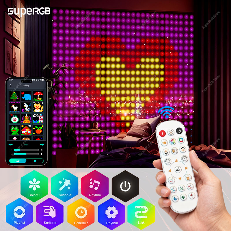 Cortina inteligente de luces R - Smart Garden Rooms reseña y precio