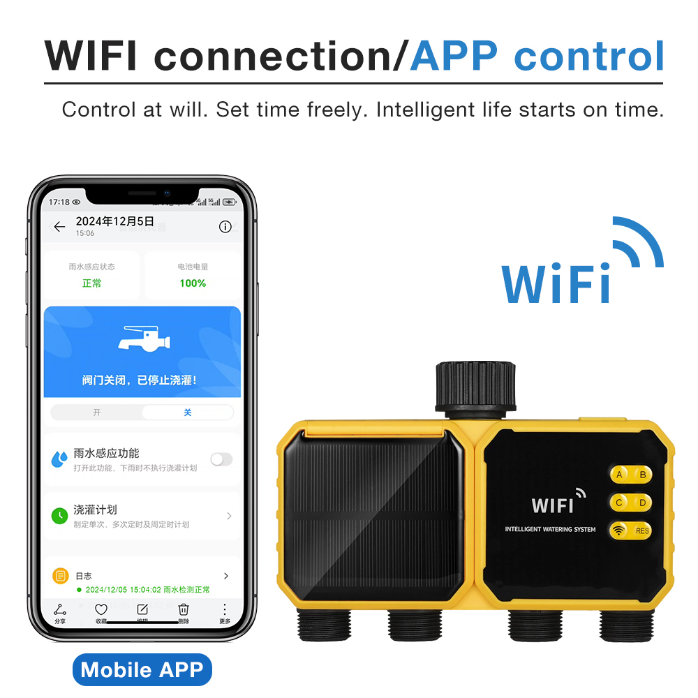 Temporizador de Riego Solar Wi - Smart Garden Refill reseña y precio