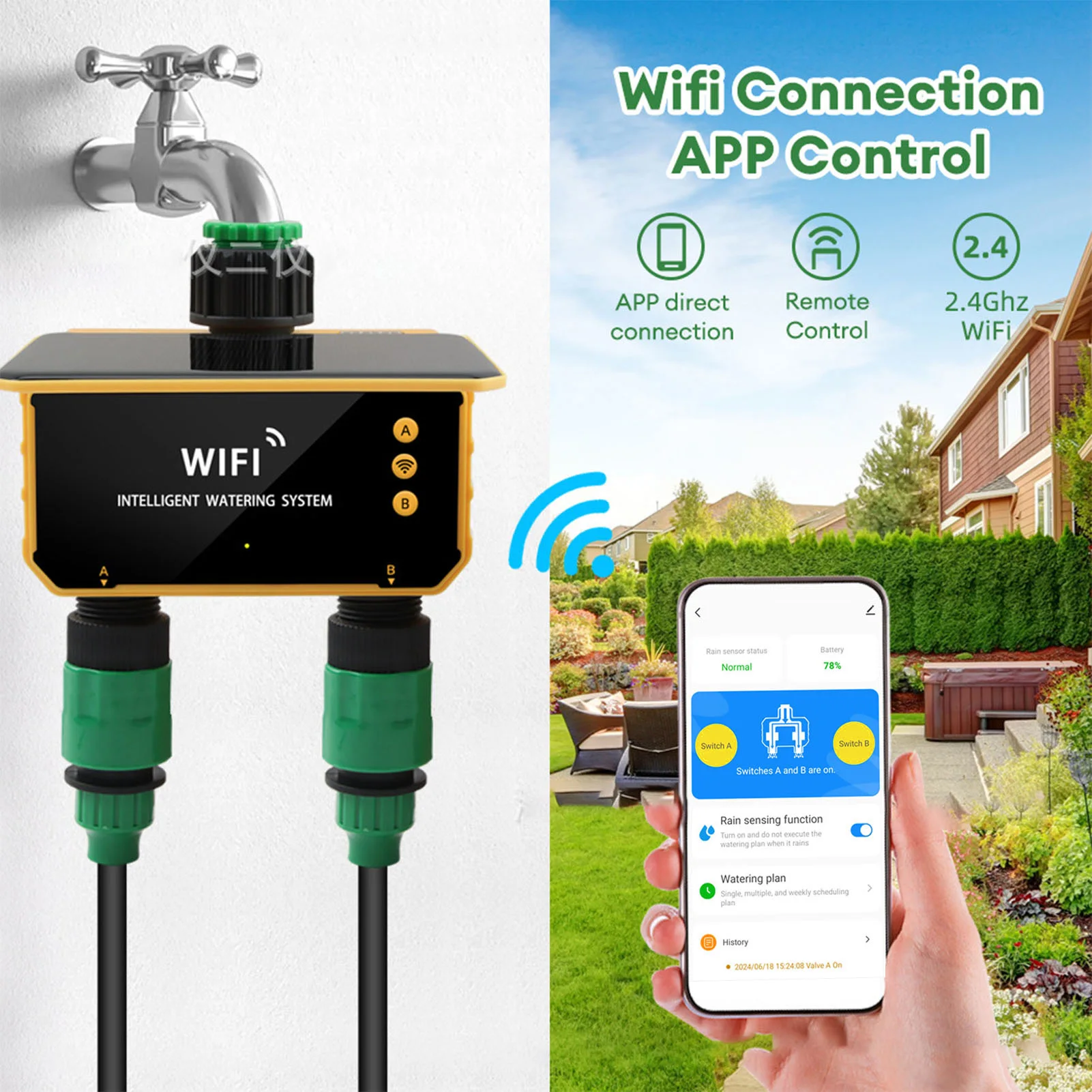 Temporizador de Riego Intelige - Smart Garden Watering reseña y precio